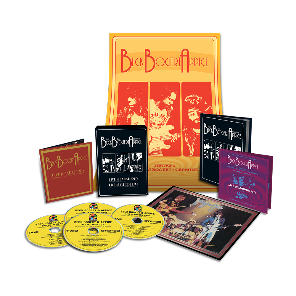 Beck, Bogert & Appice - Live In Japan 1973, Live In London 1974 4CD